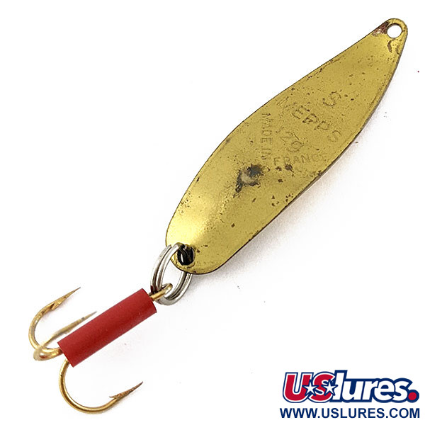 Vintage   Mepps Syclops 1, 2/5oz brass fishing spoon #19437