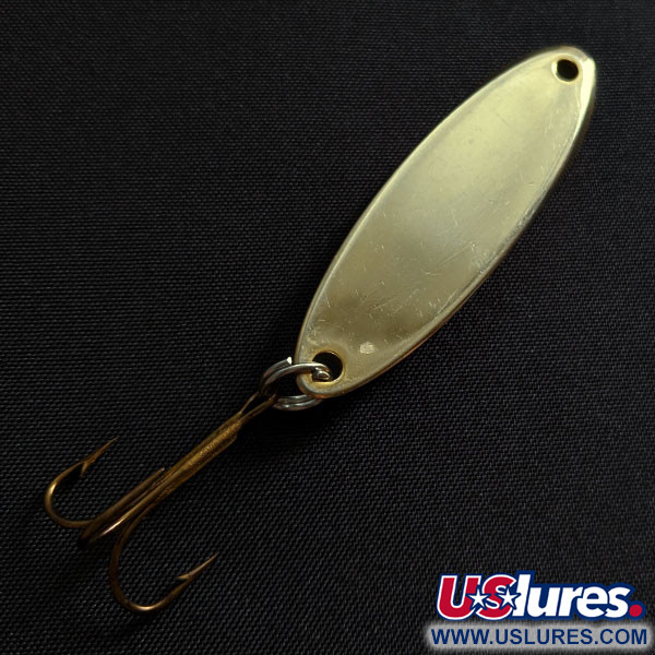 Vintage  Acme Kastmaster, 3/8oz gold fishing spoon #19442