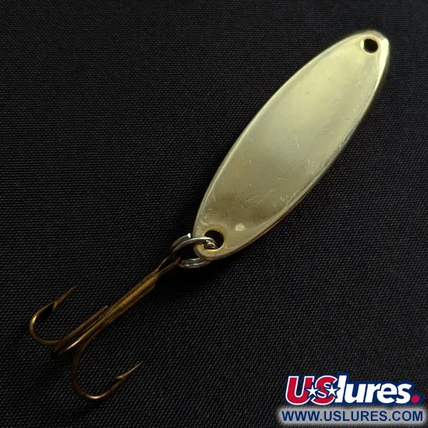 Vintage Acme Kastmaster, 3/8oz gold fishing spoon #19442