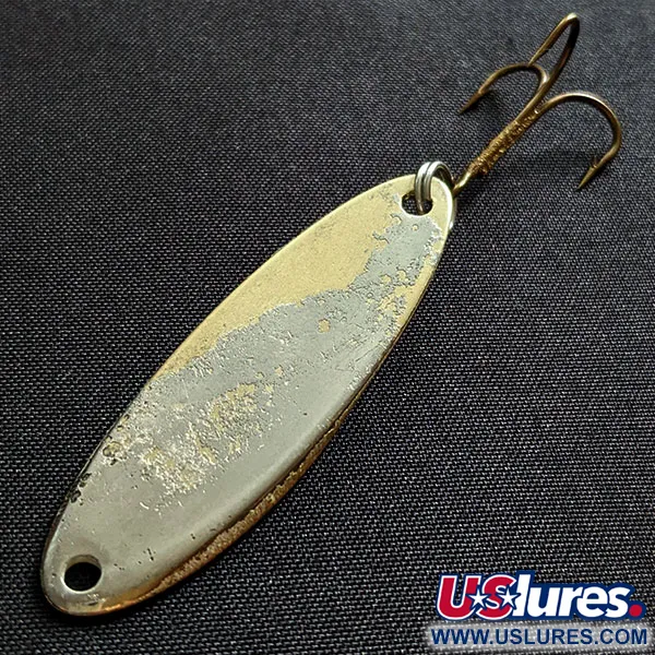 Vintage Acme Kastmaster, 3/8oz brown trout fishing spoon #19445