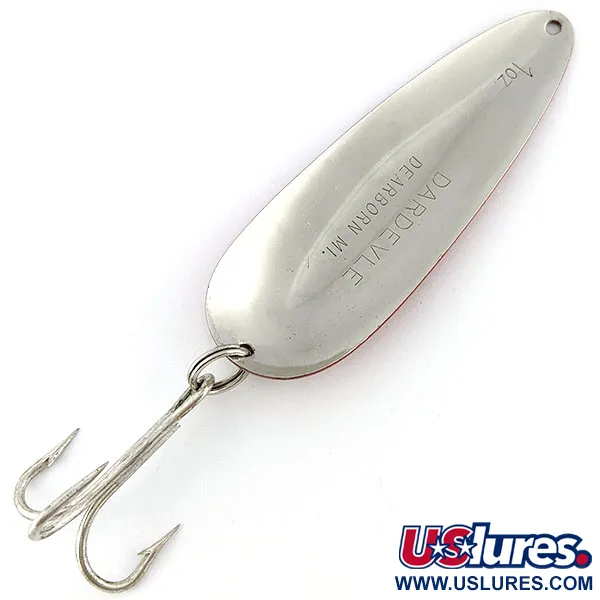 Vintage Eppinger Dardevle, 1oz Red Devle fishing spoon #19465