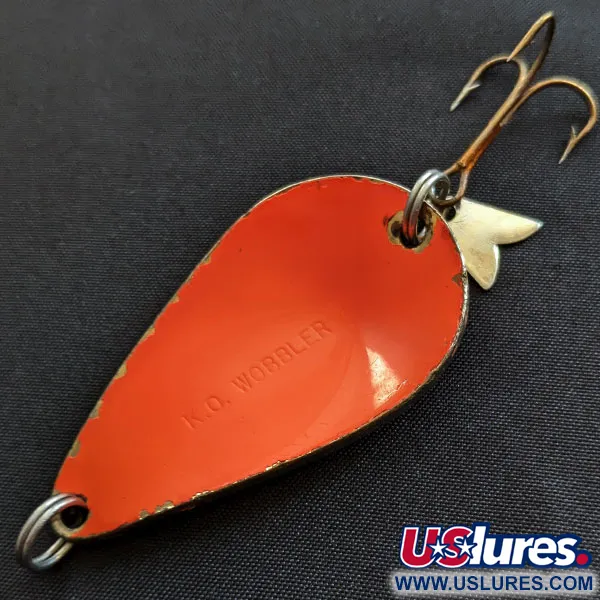 Vintage Acme K.O. Wobbler, 3/4oz fishing spoon #19469