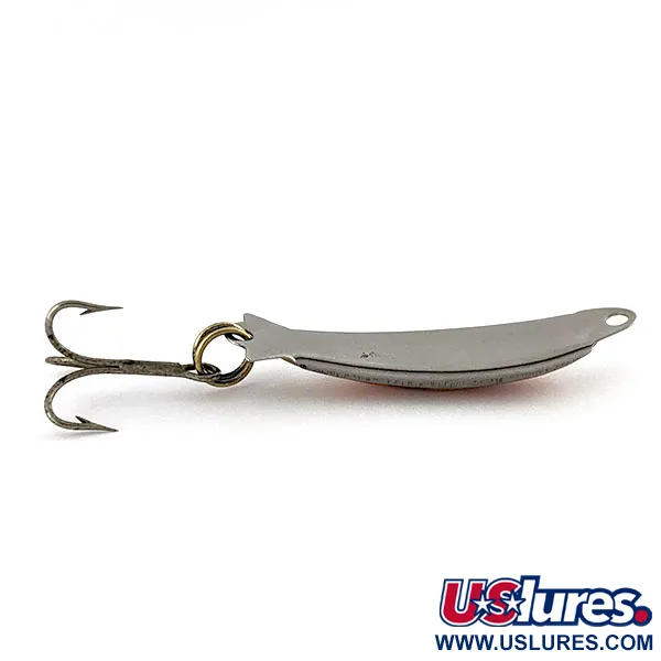 Vintage  Salm The Killer Red Abalone Pearl Minnow, 3/16oz nikiel/perła fishing spoon #19472