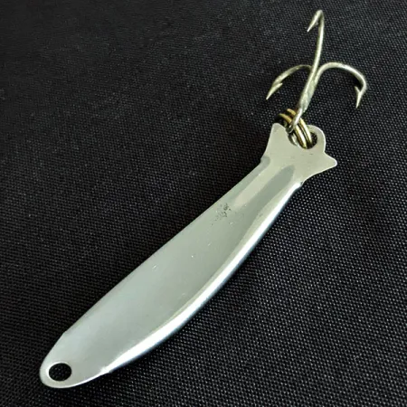 Vintage Salm The Killer Red Abalone Pearl Minnow, 3/16oz nikiel/perła fishing spoon #19472