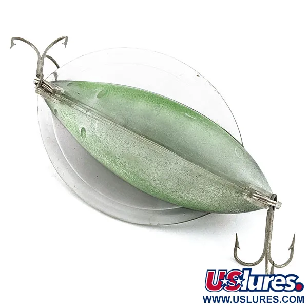 Vintage  TraveLure Trav-L-Plug , 3/4oz green fishing lure #21521