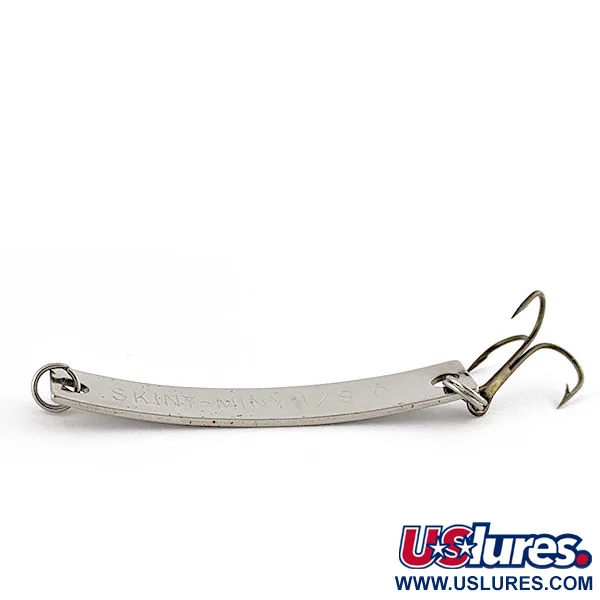 Vintage Yakima Bait Skiny-miny, 1/8oz nickel fishing spoon #19494