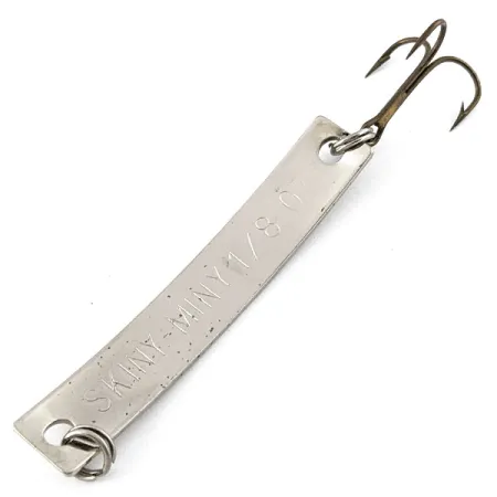 Vintage Yakima Bait Skiny-miny, 1/8oz nickel fishing spoon #19494