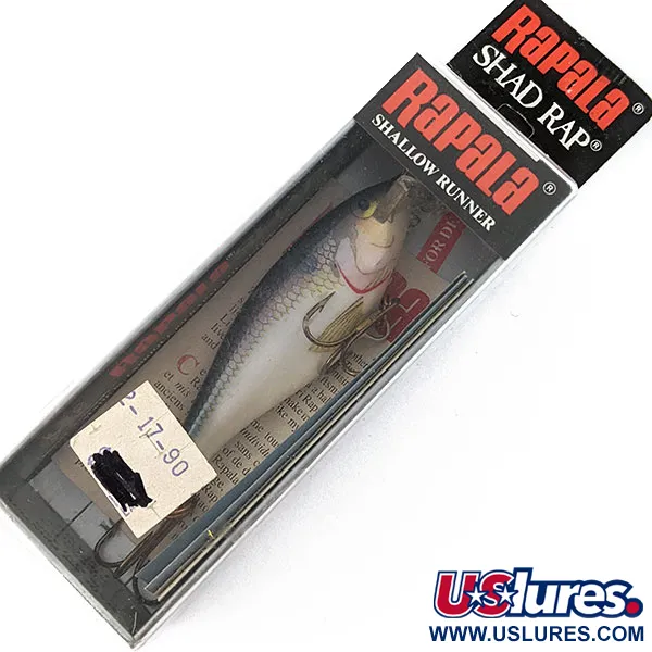 Rapala Shad Rap Shallow Runner SSR-7, 1/4oz Shad fishing lure #19499