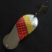 Vintage  K-B Bait K-B Spoon Superior, 1oz nickel/red/gold fishing spoon #19500