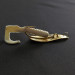 Vintage   Mepps Timber Doodle 0, 1/4oz gold fishing spoon #19502