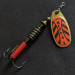 Vintage   Mepps Comet 3, 1/4oz brass/red spinning lure #19519