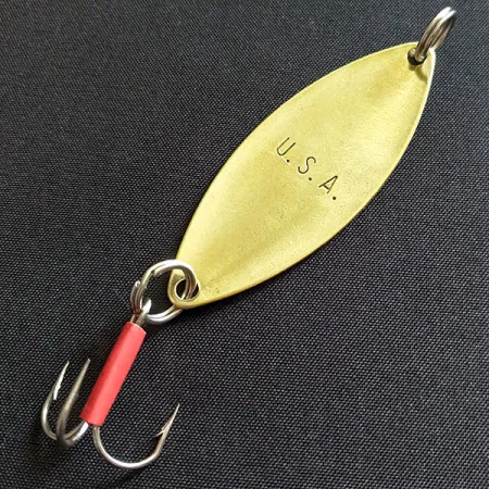 Vintage Mepps Spoon 2, 1/4oz brass fishing spoon #19522