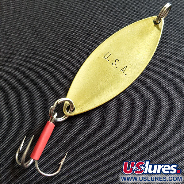 Vintage   Mepps Spoon 2, 1/4oz brass fishing spoon #19522