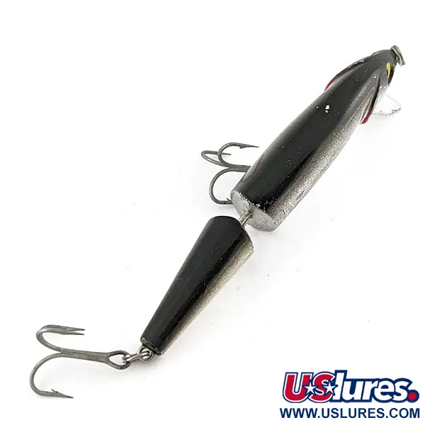 Vintage   The Producers Finnigan's Minnow Jointed, 1/2oz silver fishing lure #19534