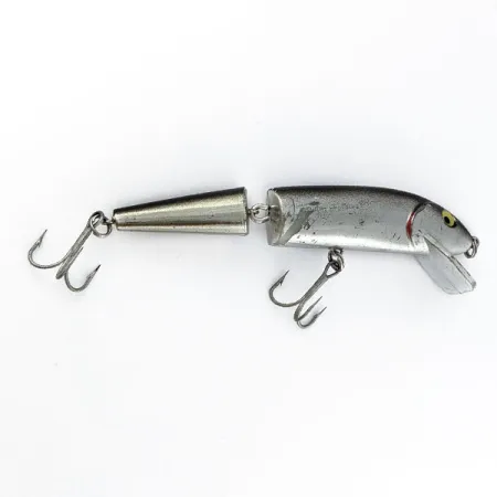 Vintage The Producers Finnigan's Minnow Jointed, 1/2oz silver fishing lure #19534