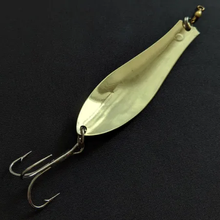 Vintage Prescott Spinner Doctor Spoon, 3/5oz gold fishing spoon #19545