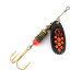 Vintage   Mepps Black Fury 3, 1/4oz black/red spinning lure #19546