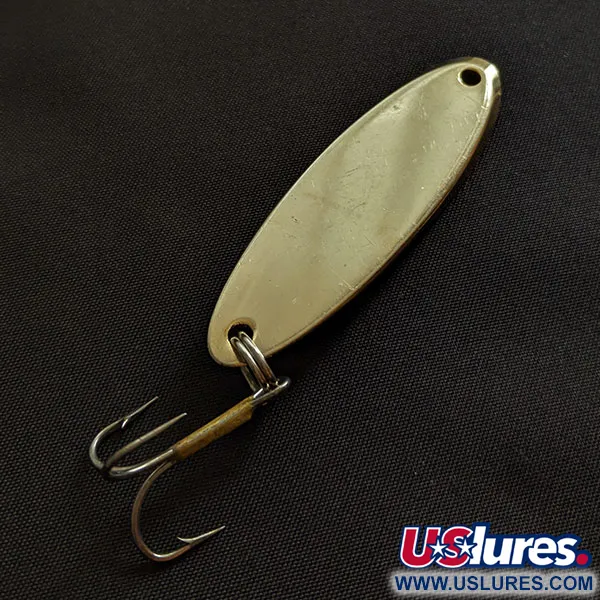 Vintage Acme Kastmaster, 3/4oz gold fishing spoon #19548