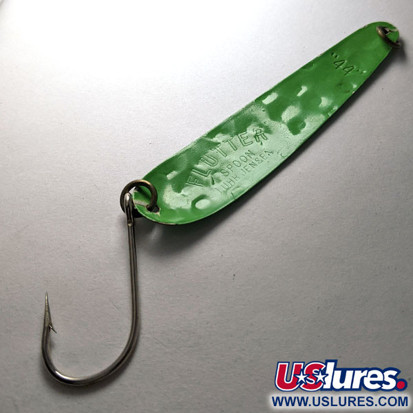 Vintage   Luhr Jensen Flutter 44, 3/16oz  fishing spoon #19549