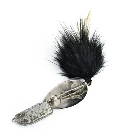 Vintage Paul Bunyan 66, 3/16oz silver/black spinning lure #19552