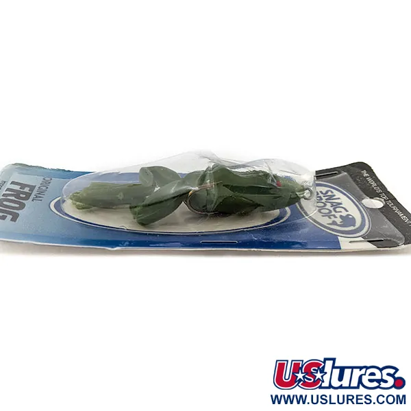 Snag Proof Original Frog, 1/4oz spin frog green fishing lure #19556