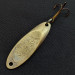 Vintage  Acme Kastmaster, 1/2oz brass fishing spoon #19564