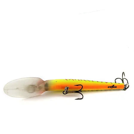 Vintage Storm Deep Thunder Stick UV, 2/3oz Fire tiger UV fishing lure #19568