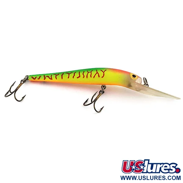 Vintage   Storm Deep Thunder Stick UV, 2/3oz Fire tiger UV fishing lure #19568