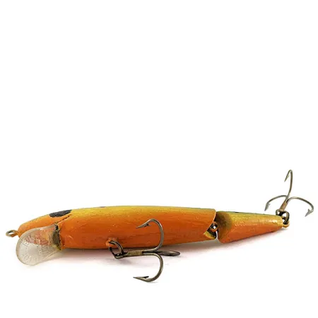 Vintage Rebel Floater Jointed, 1/4oz Fire tiger fishing lure #19570
