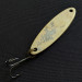 Vintage  Acme Kastmaster, 1/4oz brass fishing spoon #19571