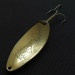 Vintage  Seneca Little Cleo (Hula Girl), 1/2oz gold fishing spoon #19580