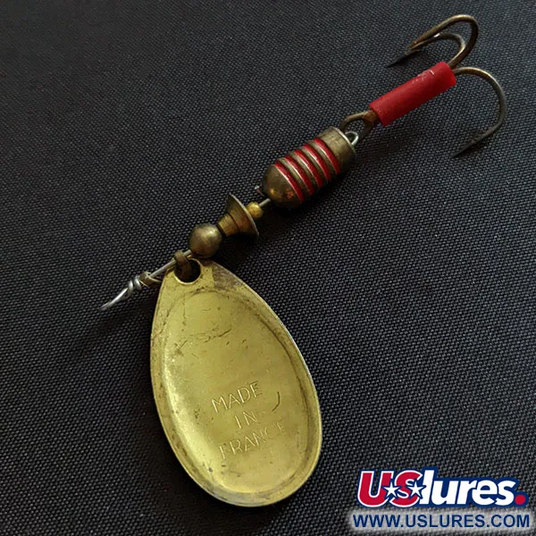 Vintage   Mepps Aglia 3 (1960s), 1/4oz gold spinning lure #19593