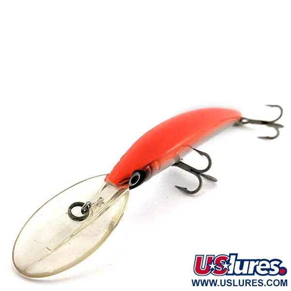 Vintage Yo-Zuri/Duel Yo-Zuri Crystal Minnow Deep Diver Floating 110, 3/5oz PK Fluorescent Pink fishing lure #19637