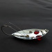 Vintage  Hofschneider Red Eye Junior Weedless, 1/2oz nickel/red eyes fishing spoon #19640