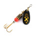 Vintage   Mepps Black Fury 1, 1/8oz black/yellow spinning lure #19641