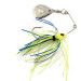 Vintage   Strike King Mini-King Spinnerbait, 1/4oz nickel/chartreuse fishing #19646