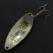 Vintage  Seneca Little Cleo (Hula Girl), 1/2oz nickel/gold fishing spoon #19648