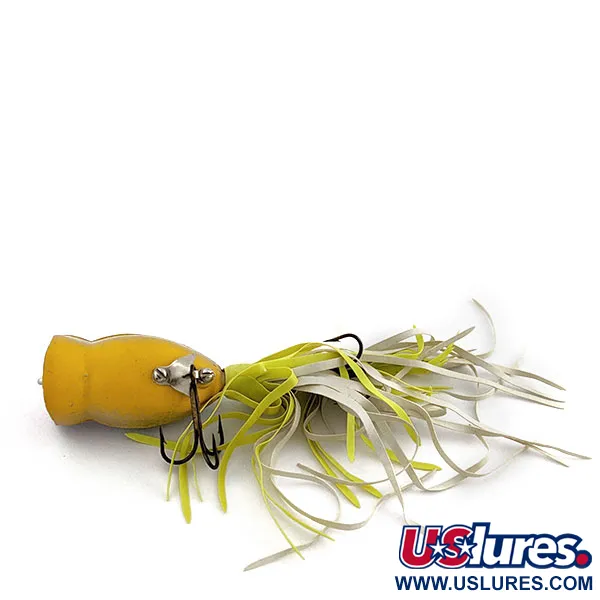 Vintage   Fred Arbogast Hula Popper, 1/4oz Perch fishing lure #19653