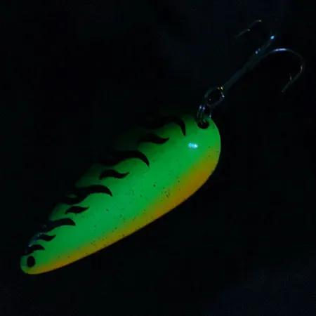 Vintage Other Apex Tackle Gamefish Spoon, 1/2oz Fire tiger UV fishing spoon #19661