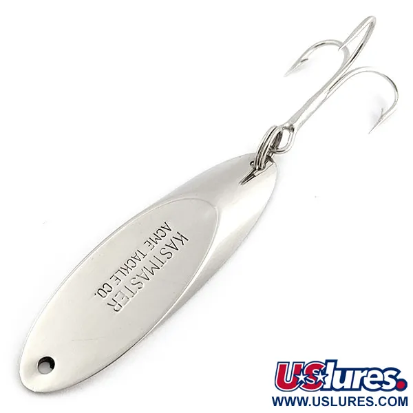 Vintage Acme Kastmaster, 1oz nickel fishing spoon #19663