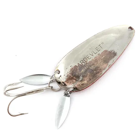 Vintage Eppinger Dardevle Dardevlet  Klicker, 3/4oz Red Devle fishing spoon #19664