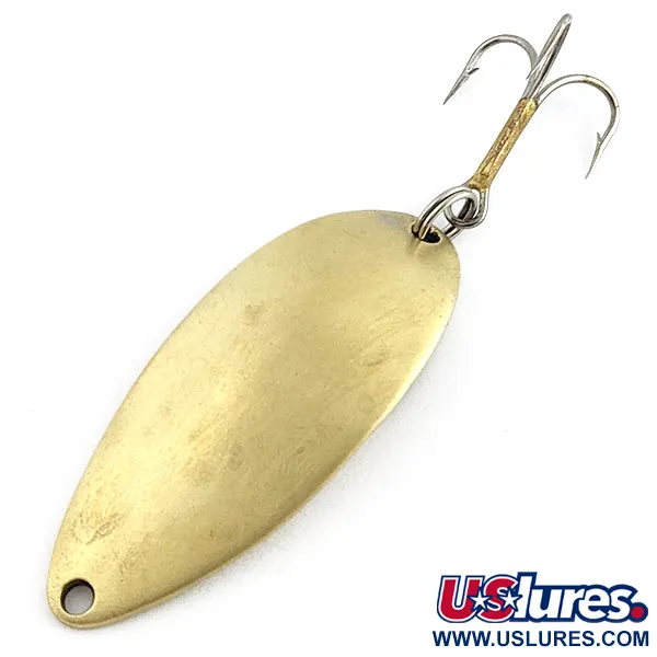 Vintage Acme Little Cleo vintage, 1/2oz brass fishing spoon #19668