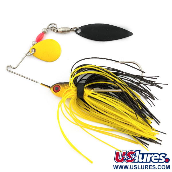 Vintage   Booyah Spinnerbait , 1/3oz yellow fishing #19671