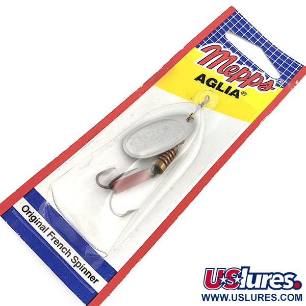   Mepps Aglia 3, 1/4oz silver spinning lure #19680
