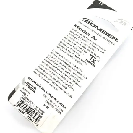 Bomber model A B06, 2/5oz fishing lure #19681