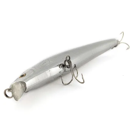 Vintage Yo-Zuri/Duel Yo-Zuri Arms Minnow Chrome 4" rattle, 2/5oz fishing lure #19687