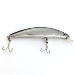 Yo-Zuri Arms Minnow Chrome 4" rattle