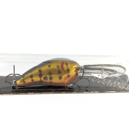 Norman DD22, 1oz Black/gold fishing lure #19693