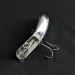Vintage   Luhr Jensen Fire Plug, 3/16oz Silver fishing lure #19699