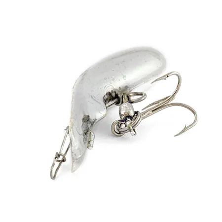 Vintage Luhr Jensen Fire Plug, 3/16oz Silver fishing lure #19699